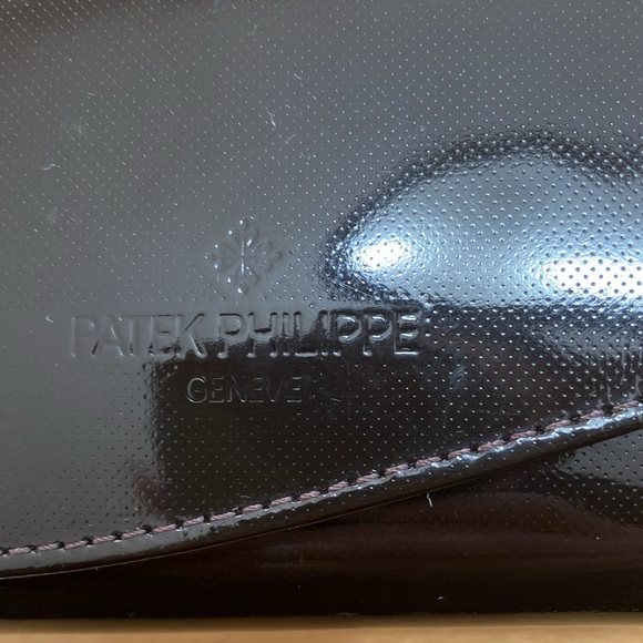 PATEK PHILIPPE 2019/2020 CALATRAVA EDITION dark brown slim Jewelry Travel Case - Picture 2 of 9